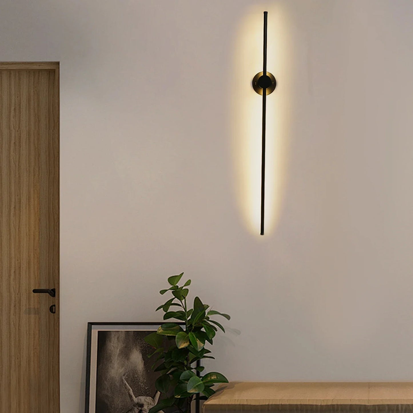 1M Modern LED Wall Light Long Strip Sconce Stairs Bar Linear Wall Lamp Office