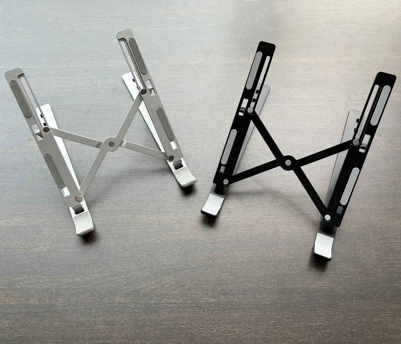 Adjustable Laptop Stand Aluminum Alloy Desktop Holder Foldable Portable Bracket for Macbook Air Pro Notebook Tablet Pad Cooling