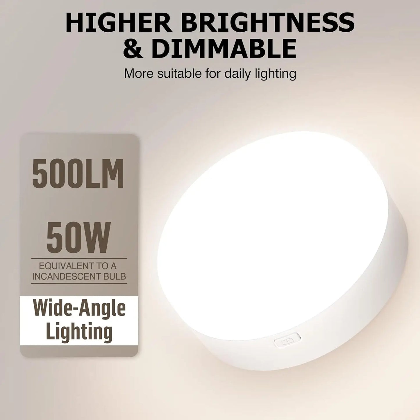 Rechargeable Battery Operated Wall Sconce Set of 2 - Dimmable RGB with Remote & 3 Color Temperatures for Office