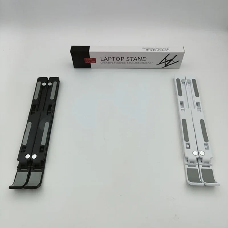 Plastic Laptop Accessories Universal Portable Foldable Laptop Holder Stand Adjustable for Notebook Matebook Tablet