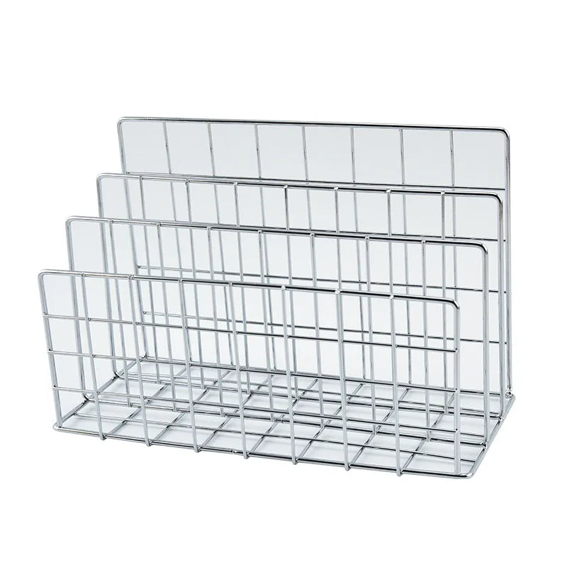 INS Simple Iron Desktop Storage Rack Organizer Table Metal Organizing Rack Bookshelf Desk Multi-functional Storage Rack