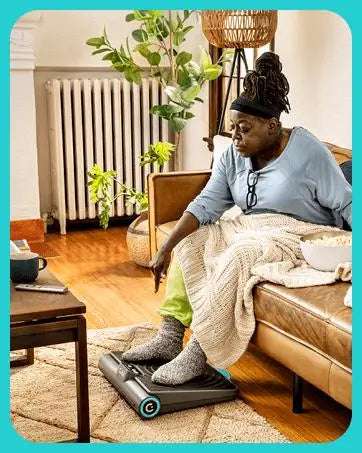 YC-Under Desk Elliptical, Under Desk Bike Pedal Exerciser, Seated Elliptical, Work from Home Fitness, Mini Elliptical Machines