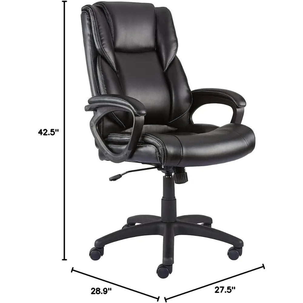 2554455 Kelburne Luxura Office Chair Black