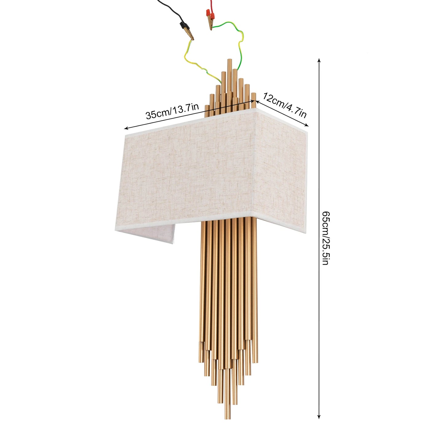 Modern Wall Lighting Fixture, Creative Simple Cleaning 60W 110-130V Wall Mounted Sturdy and Quality