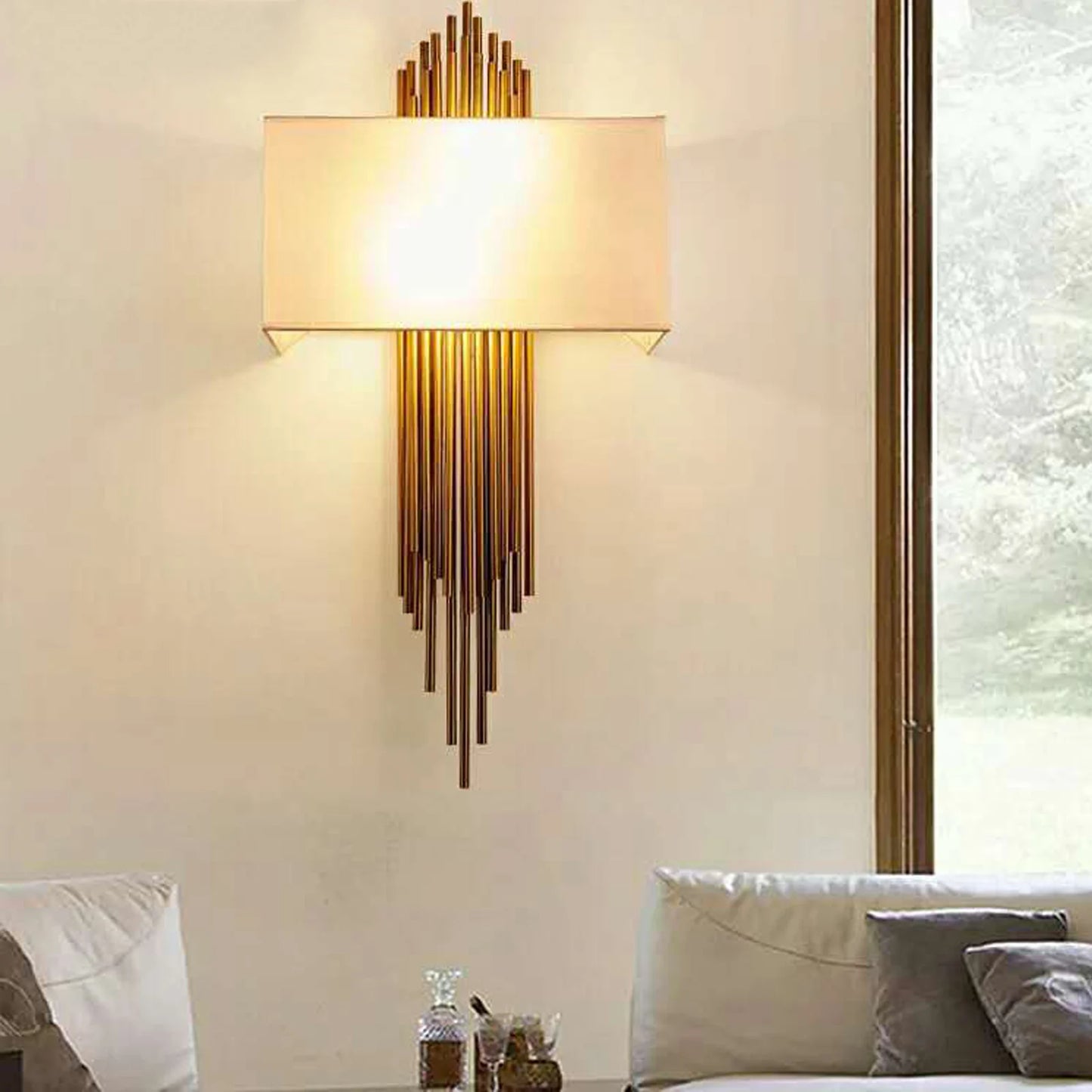 Modern Wall Lighting Fixture, Creative Simple Cleaning 60W 110-130V Wall Mounted Sturdy and Quality