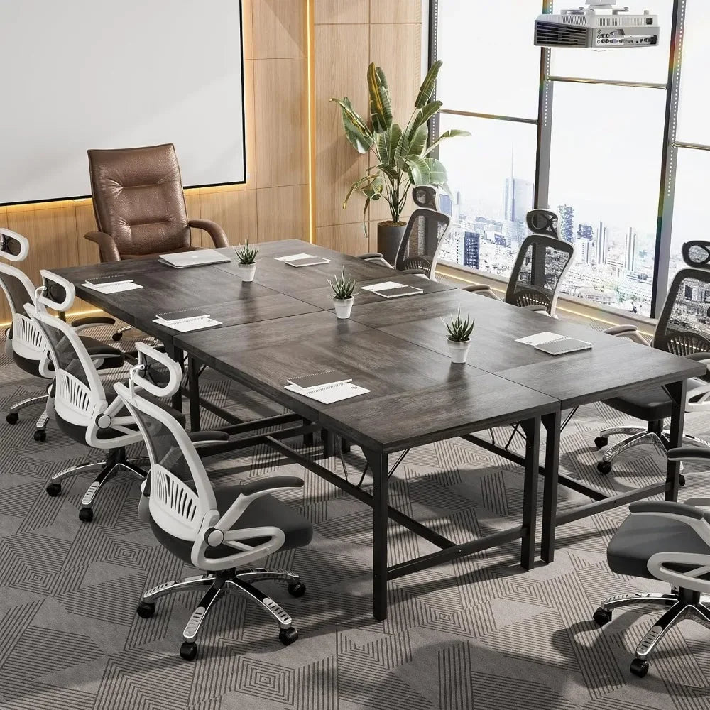 Large Computer Desk, 63x31.5 Inch Large Office Desks, Premium Sturdy 2 Person Desk, 1.4” Thick Study Writing Table, Modern