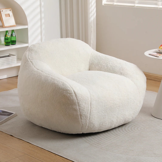 Bean Bag Chair , Sofa for Adults Comfy Beanbag Giant  Chair with Spacious Design  Couch with Armrest Large Chair with Memory