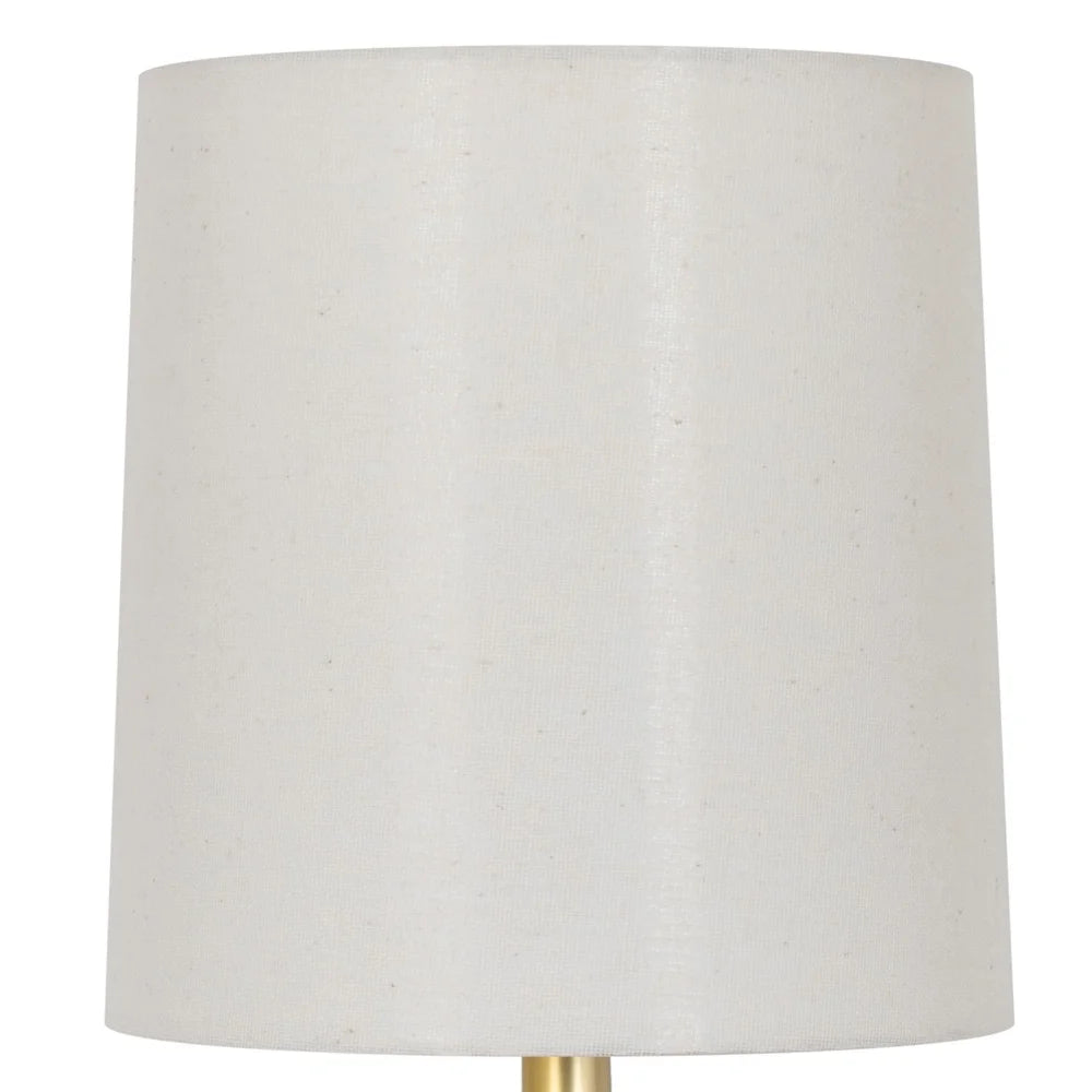 Mini Black Wood Ball Table Lamp with White Fabric Shade 12.5 Inch Stylish Accent Lighting Home Office Bedroom Desk Reading