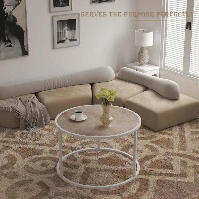 Black Coffee Table Small Square Coffee Tables Simple Modern Center Table for Home Office (27.6 * 27.6 * 15.7Inch)